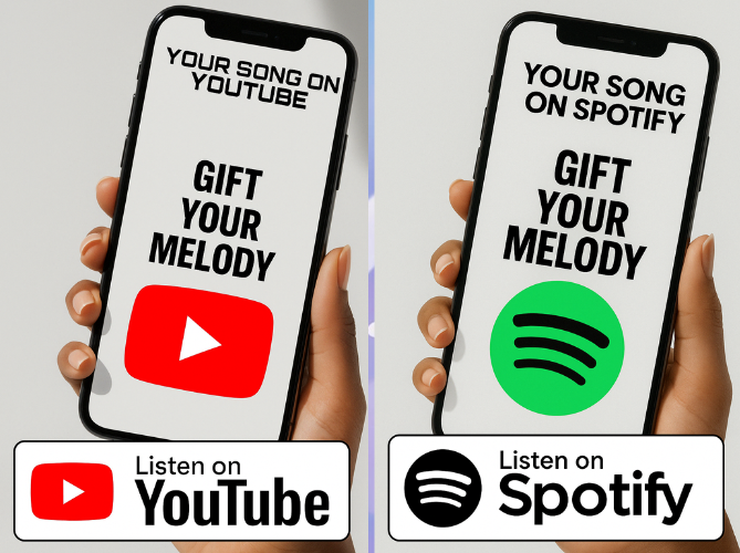 Upload Your Song to Spotify or Youtube